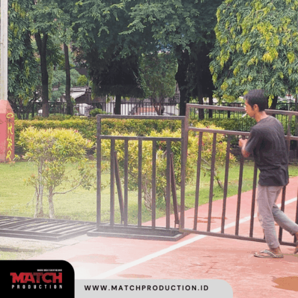 Match Production Spesialis Sewa Barikade Terbaik. Hubungi Segera untuk layanan profesional!