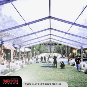 Tenda Roders Transparan dari Match Production Spesialis dan Terbaik. Hubungi Segera untuk layanan profesional!