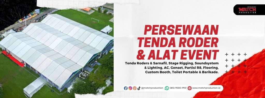 Sewa Alat Event di Cart Kontak Sewa Tenda Roder Match Production